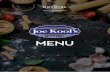 Joe Kools - Karon · WI items quoted in Thai and VAT and 299 charge . SATAY CHICKEN SATAY O 229 Sp'ee- marinated grilled tender chicken skewers accompanied o peanut Ond homemade pickled
