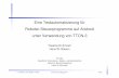 Eine Testautomatisierung für Roboter-Steuerprogramme auf ... · Y. El Amrani, H.W. Nissen, FH Köln 36. GI TAV, Leipzig, 2014 Folie 1 Eine Testautomatisierung für Roboter-Steuerprogramme