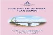 SAFE SYSTEM OF WORK PLAN (SSWP) - hsa.ie · safe system of work plan (sswp) safe system of work plan (sswp) civil engineering pictograms civil engineering pictograms