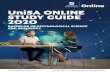 UniSA ONLINE STUDY GUIDE 2020 - online.unisa.edu.au · UniSA Online builds on the University’s history and experience, opening up more opportunities for people to earn a degree
