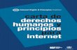 Internet Rights & Principles Coalition carta de derechos ... · de la Carta a la luz de la creciente preocupación pública nacional e internacional respecto de la protección y el