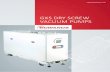 GXS Dry Pumps Brochure - edwardsvacuum.com · EDWARDS GXS Dry Screw Vacuum Pumps GXS innovative screw technology Double ended shaft support • Non-cantilever design provides secure