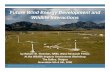 Future Wind Energy Development and Wildlife Interactions · Future Wind Energy Development and Wildlife Interactions by Robert W. Thresher, NREL Wind Research Fellow At the Wildlife