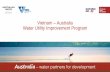 Vietnam Australia Water Utility Improvement Program · Labour Safety (OSH / WHS) 2. Human Resources Strategy 3. Business Development strategy 4. Asset Management & Risk management