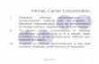 Intrinsic Carrier Concentration - ee.eng.usm.myee.eng.usm.my/eeacad/zul/EEE132/Class 4.pdf · Zulfiqar Ali EEE132 1 Intrinsic Carrier Concentration I. Definition Intrinsic semiconductor: