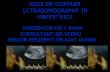 ROLE OF DOPPLER ULTRASONOGRAPHY IN OBSTETRICSgynecology.sbmu.ac.ir/uploads/4_5846022497895448932.pdf · TYPES OF DOPPLER USG CONTINUOUS WAVE DOPPLER PULSED DOPPLER: Brief pulses of