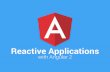 Reactive Angular 2 Slides - Frontend Masters · Pre-Challenges •Download and run the sample application •Wire up the widgets component to the widgets-list and widget-details components