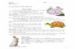 L Bài học 1 - Welcome to trangsuoitu.org 5.pdf · Lớp 5 Tên: _____ TIẾNG VIỆT THỰC HÀNH 1 Bài học 1 A. Tập đọc và viết chính tả Thỏ và Rùa