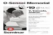 O-Sensei Memorial - midwestaikidocenter.org · o-sensei memorial 19@mac midwest aikido center 4349 n orth damen ave. 773.477.0123 chicago, i llinois 60618 (fax)773.477.0449 .