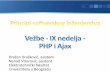 AJAX i PHP - si3psi.etf.bg.ac.rssi3psi.etf.bg.ac.rs/materijali/vezbe/Vezbe10_PHP_Ajax_JQuery.pdf• AJAX = Asynchronous JavaScript and XML • AJAX je tehnika za kreiranje brzih i