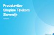 Predstavitev Skupine Telekom Slovenije - cisco.com · •Sistemi vodenja varovanja informacij SVVI. •Varnostni pregledi in testiranja. Ozaveščanje in vključevanje prebivalcev