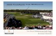 2019 Presidents Cup, Melbourne - events.com.au · The Presidents Cup is coming to Melbourne Through the 20-plus-year history of the Presidents Cup, names like Norman, Nicklaus, Woods,