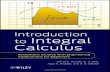 Introduction to integral Calculus : systematic studies ... Organize/10 More Books... · INTRODUCTION TO INTEGRAL CALCULUS Systematic Studies with Engineering Applications for Beginners