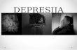 DEPRESIJA - dijaski.net · Na splošno • Depresija - pogosta čustvena motnja, kaže se na razl. načine, vpliva na človeka v celoti (razpoloženje, počutje, mišljenje in vedenje)