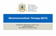 Electroconvulsive Therapy (ECT) - ranzcp.org · Electroconvulsive Therapy: A Critical Update Prof John Tiller, Professor Emeritus of Psychiatry, The University of Melbourne, Director