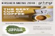 kosher MENU 2018 - gregcafe.co.ilgregcafe.co.il/wp-content/uploads/2018/04/34415_english_menus_web_kasher.pdf · Fresh and diverse Menu Our dishes are based on high quality and fresh