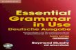 CAMBRIDGE Essential Grammar in Use Deutsche Ausgabe ... · CAMBRIDGE Essential Grammar in Use Deutsche Ausgabe Nachschlage- und Übungsgrammatik für Englischlernende mit Grundkenntnissen