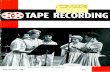 Tano2sTx Lianc-ItTrl 1201thehistoryofrecording.com/Magazines/Tape Recording Magazine/Tape... · *@AV Lianc-ItTrl 1201 zetuoTs AxoSazo a-H r. "Yankee Misses" recording an Add-A-Track
