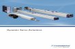 Dynamic Servo Actuators Brochure (A4) - thomsonlinear.com · such as servo motors, servo drives, planetary gears and linear actuators 4HOMSON offerS these state of the art products