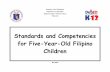 Standards and Competencies - deped.gov.ph · integrative, thematic, collaborative, inquiry–based, and reflective teaching in play-based approaches with application of the Developmentally