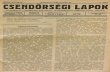 CSEnOőRSÉlil LAPOK - csendor.comcsendor.com/konyvtar/konyvek/CsendorsegiLapok/CsL-1933 - OSZK/CsL 1933... · múzeumun!c Lényeges csak az, hogy ennek a hiány nak a felismerése