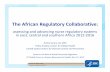 The African Regulatory Collaborative - who.int · 7 important regulatory functions for the nursing profession Each function is measured from stage 1 (low) to 5 (high) Assesses status