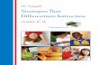 Strategies That Differentiate Instruction - Literacy Leader · On Target: Strategies That Differentiate Instruction, Grades K-4 is the eighth in the On Target series of booklets compiled