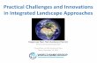 Practical Challenges and Innovations in Integrated ... · Practical Challenges and Innovations in Integrated Landscape Approaches Nagaraja Rao Harshadeep (Harsh) Senior Environmental