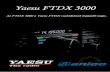  · Yaesu FTDX 3000 Az FTDX 3000 a Yaesu FTDX családjának legújabb tagia. nnn {H. {55.uuu TX YAESU The radio Qanico