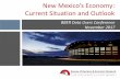 BBER Data Users Conference November 2017 · New Mexicos Economy: Current Situation and Outlook BBER Data Users Conference November 2017