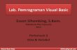 Lab. Pemrograman Visual Basic · Lab. Pemrograman Visual Basic Pertemuan 3 Data & Variabel Esson Sihombing, S.Kom. Politeknik Piksi Ganesha 2012 Sistem Basis Data 3550ns@gmail.com