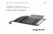 Bedienungsanleitung (D) System-Telefon für TIPTEL ... · Sicherheitshinweise Sicherheitshinweise Beachten Sie beim Aufstellen, Anschließen und Bedienen des tiptel 85 system un-bedingt