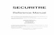 SECURITRE - Replication | Integration · Treehouse Software, Inc. SECURITRE Reference Manual 3 SECTION II SECURITRE FOR ADABAS NUCLEUS II.1 SECURITRE for ADABAS - Parameters SECURITRE