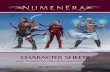 CHARACTER SHEETS - thetrove.net System/Campaign Settings/Numenera... · 1 CHARACTER SHEETS TABLE OF CONTENTS Character Creation Walkthrough 2 Form-Fillable Character Sheet Tips 3