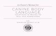 An Owner s Manual for: CANINE BODY LANGUAGEimages.akc.org/pdf/ebook/Canine_Body_Language.pdf · by the american kennel club canine body language your dog is trying to tell you something