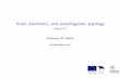 Areal, diachronic, and sociolinguistic typology - Lecture 2 · I Papunesia I South America I Macro-areas as a basis for geographically balanced language sampling or as an object of