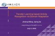 Transfer Learning based Activity Recognition via Domain ...jd92.wang/assets/files/l04_sdp.pdf · Transfer Learning based Activity Recognition via Domain Adaptation Jindong Wang, Liping
