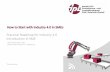 Practical Roadmap for Industry 4.0 Introduction in SME · Practical Roadmap for Industry 4.0 Introduction in SME 24th of November, 2017 Chambrede Commerce, Luxembourg Thomas Korne.