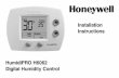 Installation Instructions HumidiPRO H6062 Digital Humidity ... · YES NO NO M34567 Warning: Product must be mounted on the RETURN side of the duct for proper RH% sensing. 4 Duct-Mount
