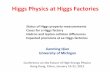 Higgs Physics at Higgs Factories - Hong Kong University of ...ias.ust.hk/program/shared_doc/201501fhep/Jianming Qian_Jan 20.pdf · Higgs Physics at Higgs Factories Jianming Qian University