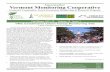 Newsletter Vermont Monitoring Cooperative - uvm.edu · vation biology, Chris and Kent are among the founding staff of the Vermont Center for Ecostudies. VCE grew into a stand-alone