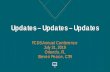 Updates – Updates – Updates · Everything has been Updated • SEER*Rx • FLccSC Updates • 2019 Case Find List • FCDS EDITS Metafile • Grade Coding Manual • SEER Summary