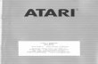 DRUCKER DISKETTENSTATION - mit 48 K RAM - ATARI PRIVAT ... Schreiber/Atari Schreiber Handbuch.pdf · Vergewisserns Sie Sich, dass Ihr ATARI Privat Computer System mit mindestens 16K