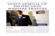 GOD’S ARSENAL OF PROTECTION WARFARE PRAYERSmelnovak.com/wp-content/uploads/2018/10/New-Gods-Arsenal-prayer.pdf · do not war according to the flesh. For the weapons of our warfare
