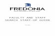 INTRODUCTION - fredonia.edu  · Web viewIf confirmed, the Provost/VP or Dean makes a verbal offer to the candidate, contingent on successful pre-employment screen. Any negotiations