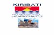 KIRIBATI - who.int · Kiribati. 1.1 Demographics and Socioeconomic Indicators The total population of Kiribati in 2011 was 103,466 with an annual population growth rate of 1.6% (Kiribati
