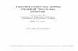 Thermal freeze-out versus chemical freeze-out revisited · Dariusz Prorok Thermal freeze-out versus chemical freeze-out revisited Summary of the behavior of Tchem and Tkin (until