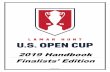 2019 Handbook Finalists’ Edition · 2019 Lamar Hunt U.S. Open Cup Handbook (Updated 3/4/19) Page 7 Wednesday, June 19* Round of 16 (also June 18-23 if home team chooses and visiting