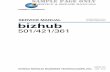 501/421/361 · CONTENTS i Field Service Ver.2.0 Mar. 2009 bizhub 501/421/361 CONTENTS bizhub 501/421/361 OUTLINE 1. SYSTEM CONFIGURATION ...
