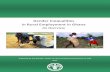 Gender inequalities in Rural Employment in Ghana - fao.org · Gender inequalities in rural employment persist. The agricultural sector is the main employer for both rural women and